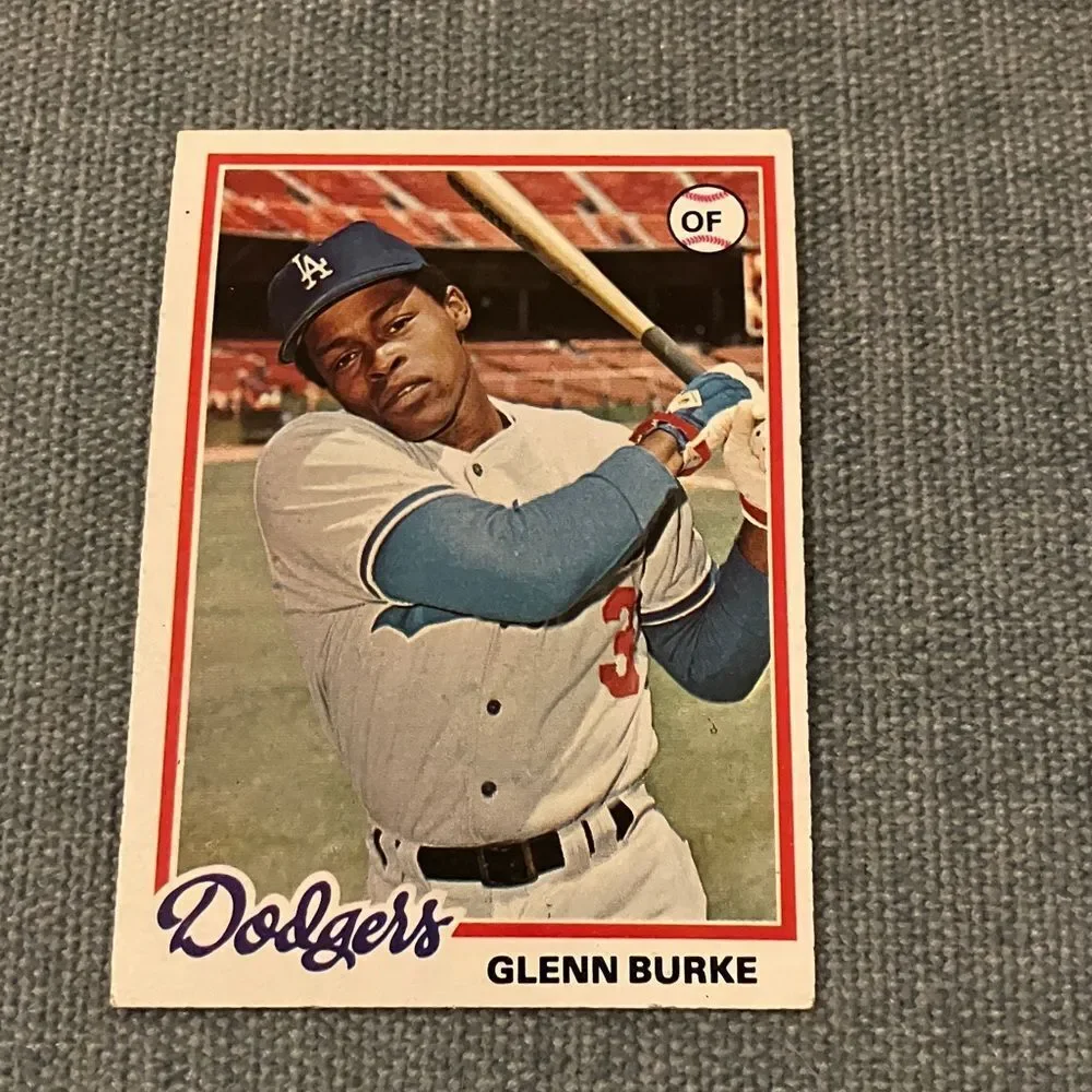 1978 Topps Los Angeles Dodgers Baseball Card Trading Card